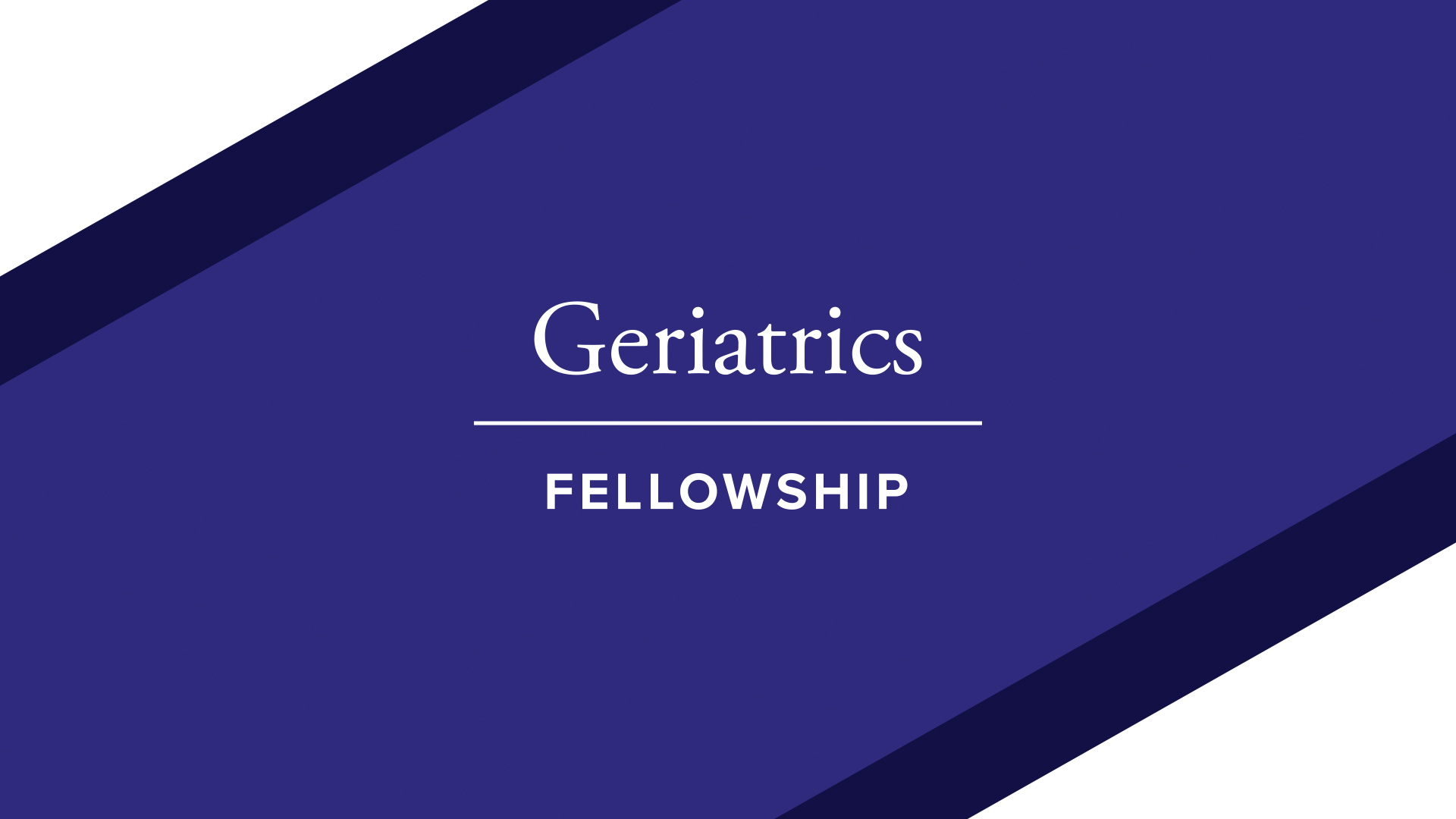 Geriatrics