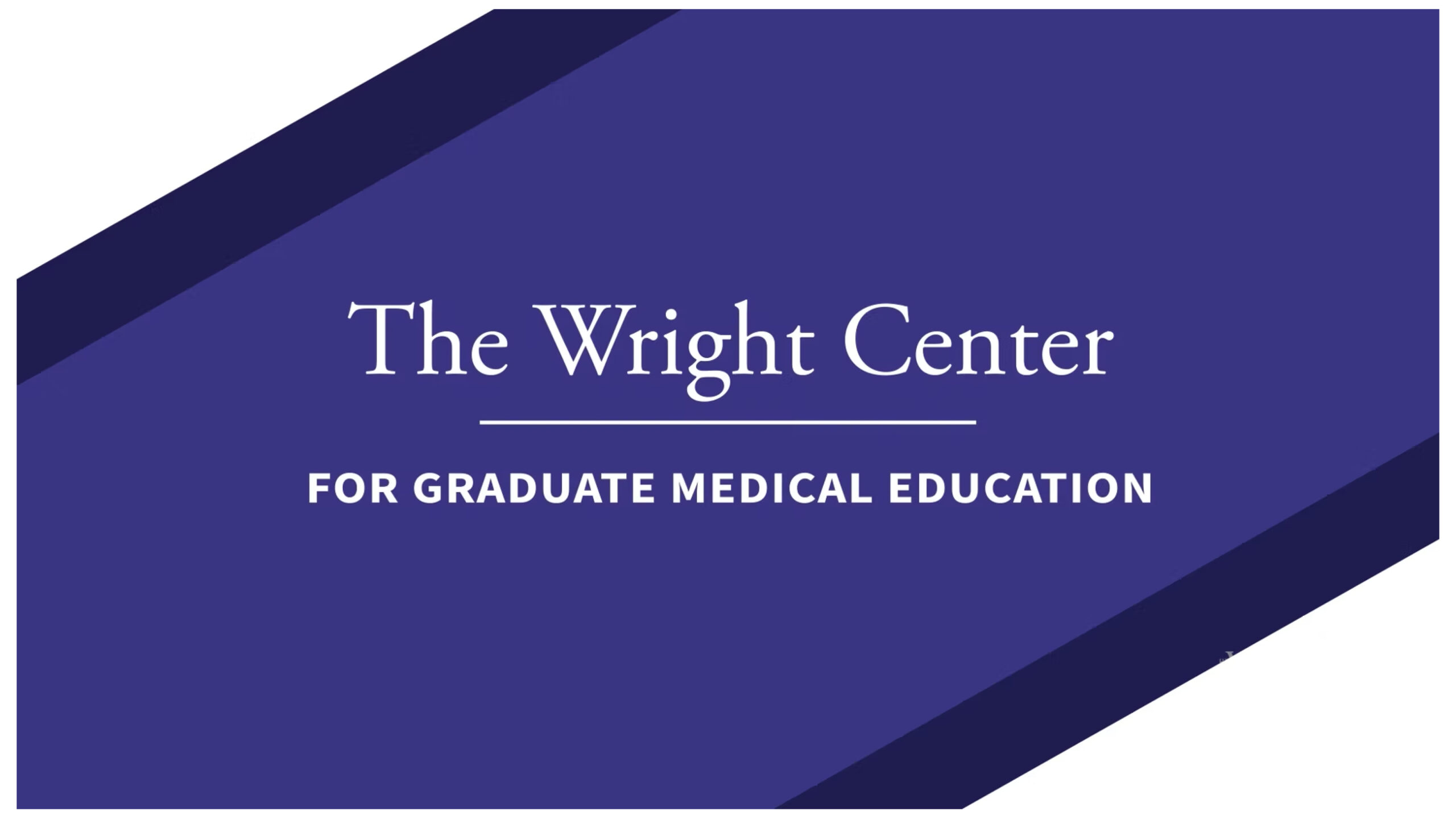 The Wright Center For Graduate Medical Education